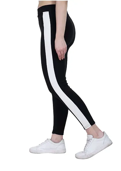 KGN HUB Women's Stretch Fit Superflex Active wear Yoga Pants Workout Leggings High Waist Gym Pants for Women Kgn_L_11