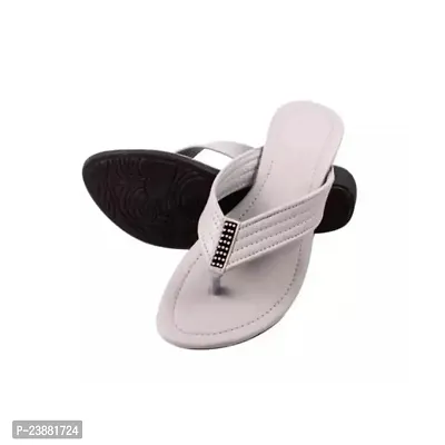 Elegant Grey Synthetic Sandals For Women-thumb0