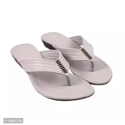 Elegant Grey Synthetic Sandals For Women-thumb3