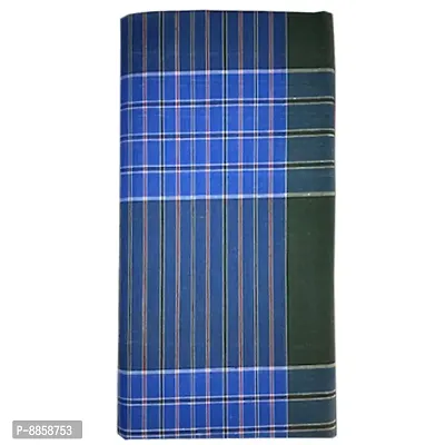 Cotton Multicolored Striped Lungi For Men