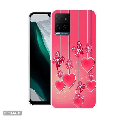 Stylish Printed  Back Cover For Vivo Y21-thumb2