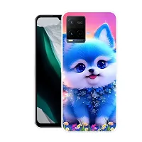 Stylish Printed  Back Cover For Vivo Y21-thumb1