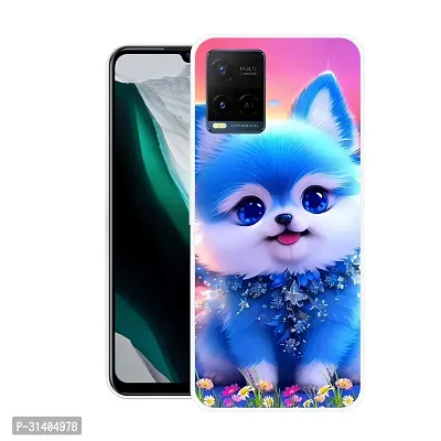 Stylish Printed  Back Cover For Vivo Y21-thumb2