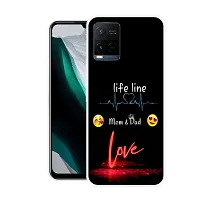 Stylish Printed  Back Cover For Vivo Y21-thumb1