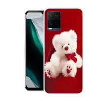 Stylish Printed  Back Cover For Vivo Y21-thumb1