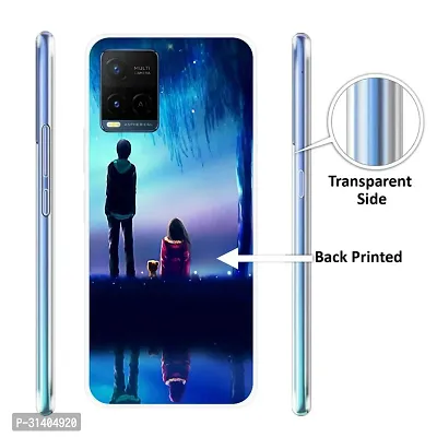 Stylish Printed  Back Cover For Vivo Y21-thumb0