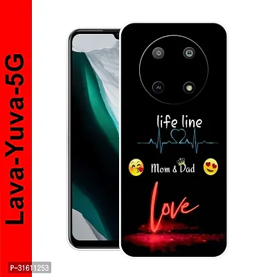 PrintKing Back Cover For Lava Yuva 5G