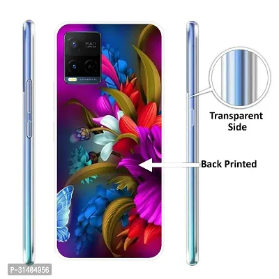 Stylish Printed  Back Cover For Vivo Y21-thumb0