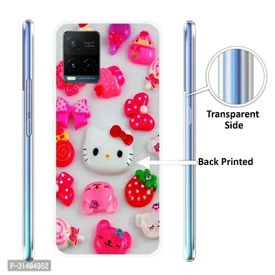 Stylish Printed  Back Cover For Vivo Y21