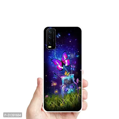 Stylish Printed  Back Cover For Vivo Y20,Vivo Y20i-thumb0