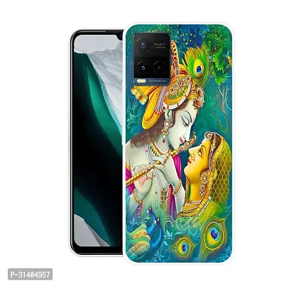 Stylish Printed  Back Cover For Vivo Y21-thumb2