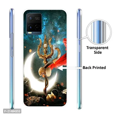 Stylish Printed  Back Cover For Vivo Y21-thumb0