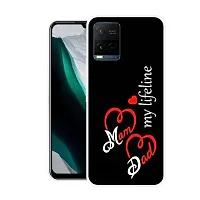 Stylish Printed  Back Cover For Vivo Y21-thumb1