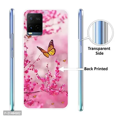 Stylish Printed  Back Cover For Vivo Y21-thumb0