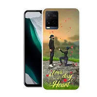 Stylish Printed  Back Cover For Vivo Y21-thumb1