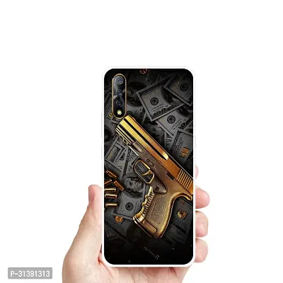 Stylish Printed  Back Cover For Vivo S49-thumb2