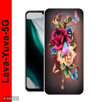 PrintKing Back Cover For Lava Yuva 5G