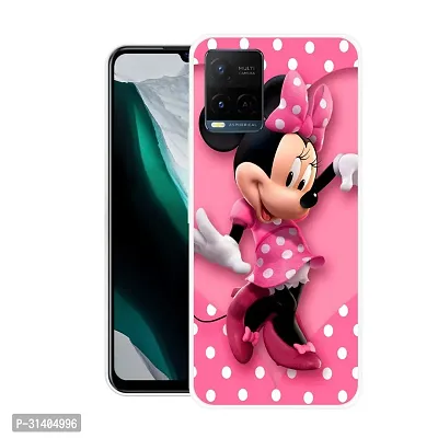 Stylish Printed  Back Cover For Vivo Y21-thumb2