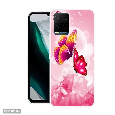 Stylish Printed  Back Cover For Vivo Y21-thumb2