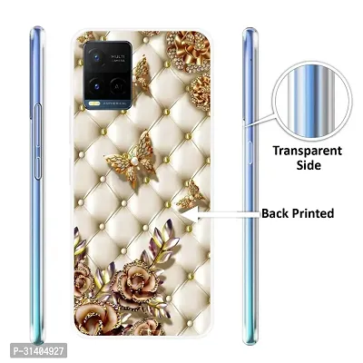 Stylish Printed  Back Cover For Vivo Y21-thumb0