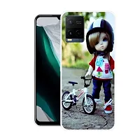 Stylish Printed  Back Cover For Vivo Y21-thumb1