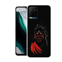 Stylish Printed  Back Cover For Vivo Y21-thumb1