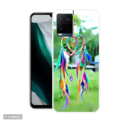 Stylish Printed  Back Cover For Vivo Y21-thumb2