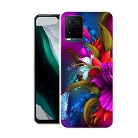 Stylish Printed  Back Cover For Vivo Y21-thumb1