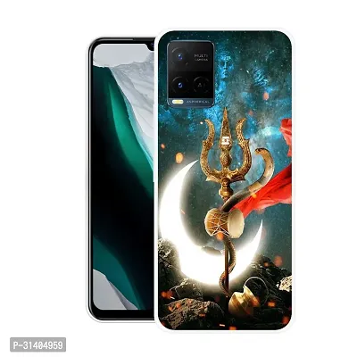 Stylish Printed  Back Cover For Vivo Y21-thumb2