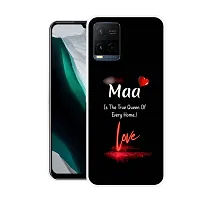 Stylish Printed  Back Cover For Vivo Y21-thumb1