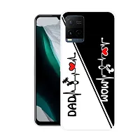 Stylish Printed  Back Cover For Vivo Y21-thumb1