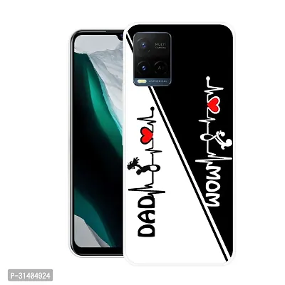 Stylish Printed  Back Cover For Vivo Y21-thumb2