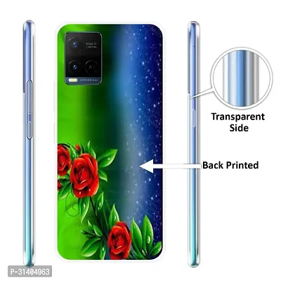 Stylish Printed  Back Cover For Vivo Y21-thumb0