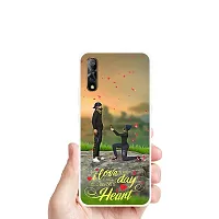 Stylish Printed  Back Cover For Vivo S48-thumb1