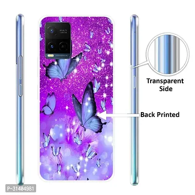 Stylish Printed  Back Cover For Vivo Y21-thumb0