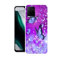 Stylish Printed  Back Cover For Vivo Y21-thumb1