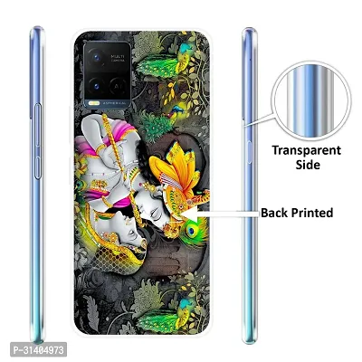 Stylish Printed  Back Cover For Vivo Y21-thumb0