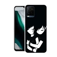 Stylish Printed  Back Cover For Vivo Y21-thumb1