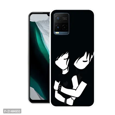 Stylish Printed  Back Cover For Vivo Y21-thumb2