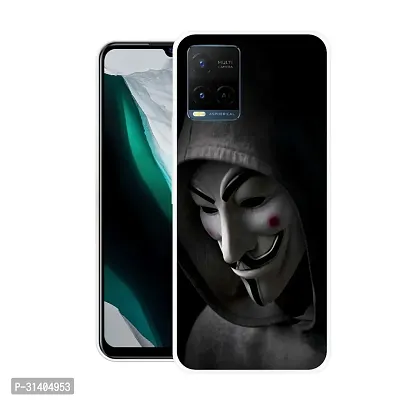 Stylish Printed  Back Cover For Vivo Y21-thumb2