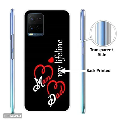 Stylish Printed  Back Cover For Vivo Y21-thumb0