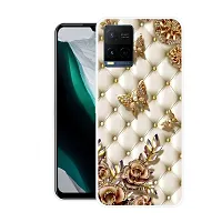 Stylish Printed  Back Cover For Vivo Y21-thumb1