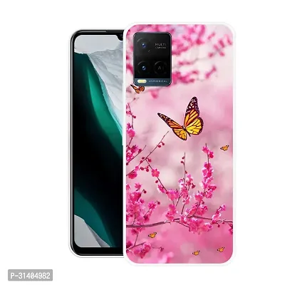 Stylish Printed  Back Cover For Vivo Y21-thumb2