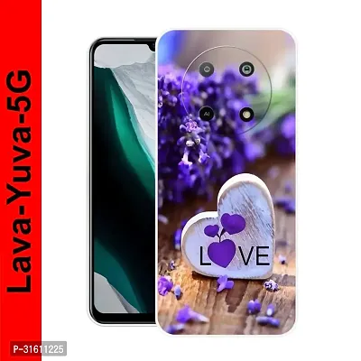 PrintKing Back Cover For Lava Yuva 5G