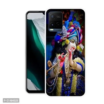 Stylish Printed  Back Cover For Vivo Y21-thumb2