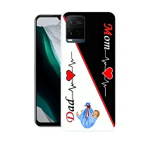 Stylish Printed  Back Cover For Vivo Y21-thumb1