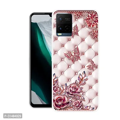 Stylish Printed  Back Cover For Vivo Y21-thumb2