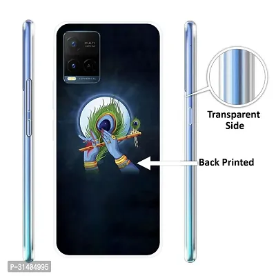 Stylish Printed  Back Cover For Vivo Y21-thumb0