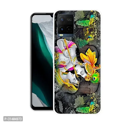 Stylish Printed  Back Cover For Vivo Y21-thumb2