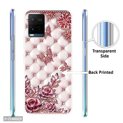 Stylish Printed  Back Cover For Vivo Y21-thumb0